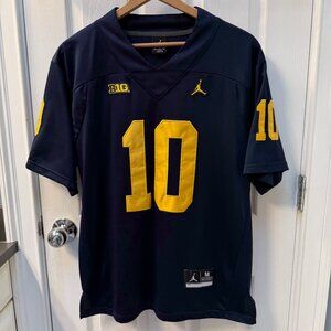 Tom Brady University of Michigan Jordan Jumpman Jersey Size Medium